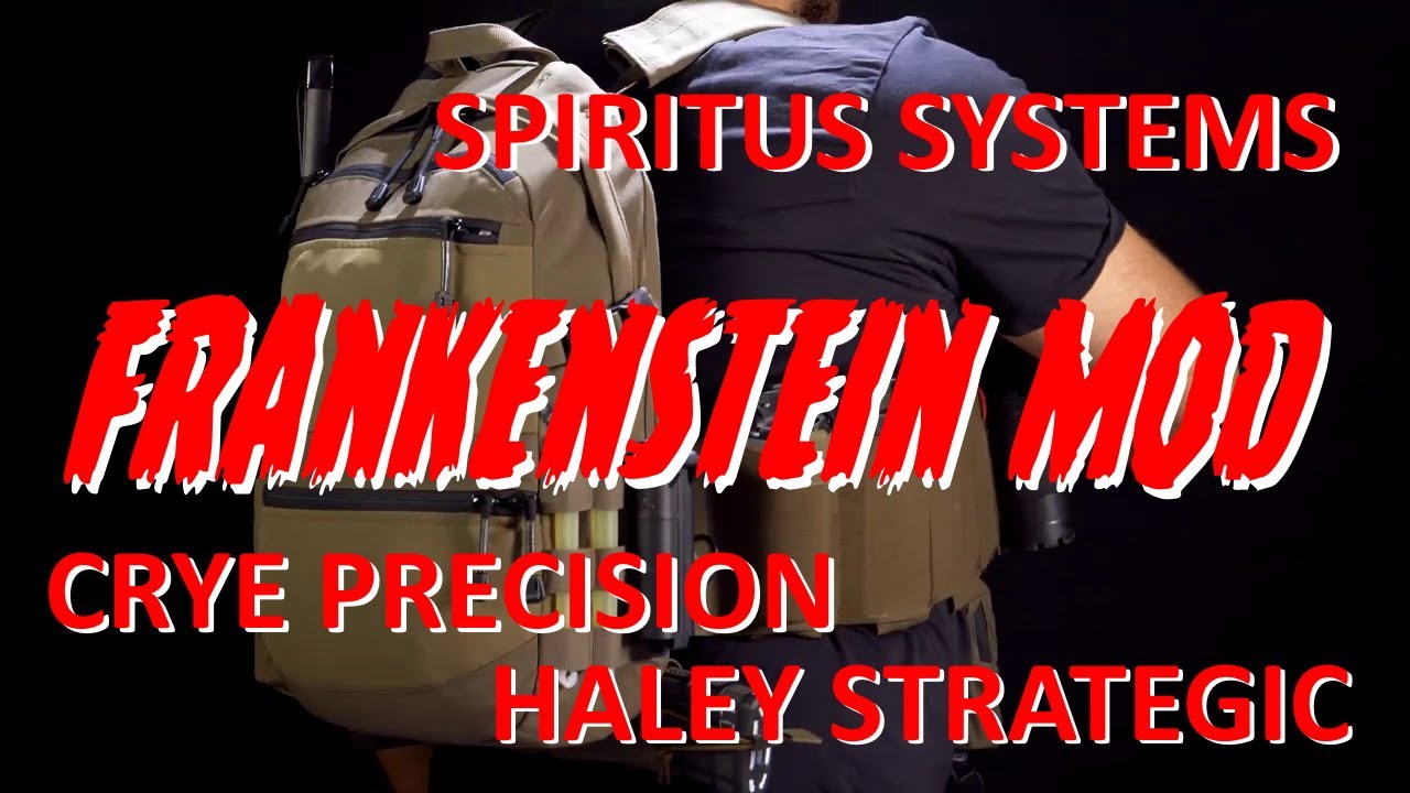 FRANKENSTEIN MOD PLATE CARRIER (CRYE PRECISION + SPIRITUS SYSTEMS + HALEY STRATEGIC)