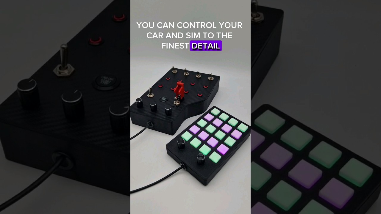 U a simracer? check this out #buttonbox #simracing #simrig