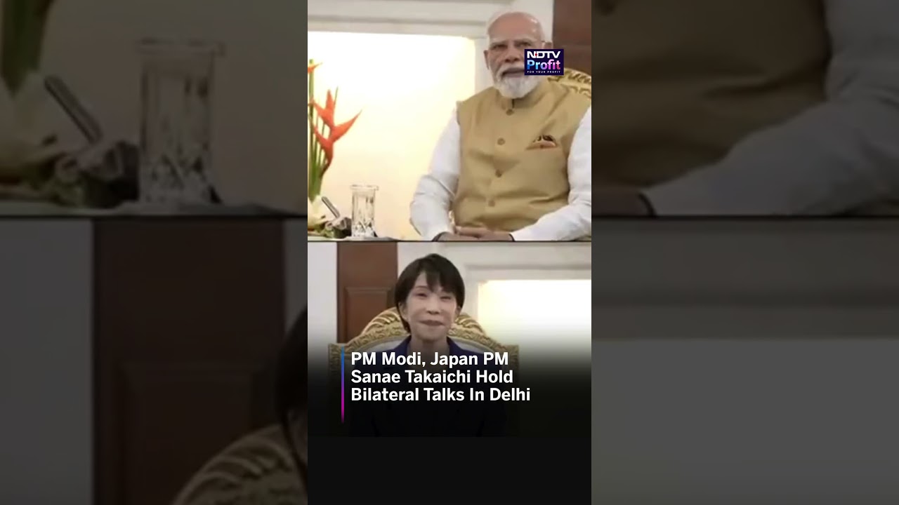 Watch: PM Modi, Japan PM Sanae Takaichi Hold Bilateral Talks In Delhi