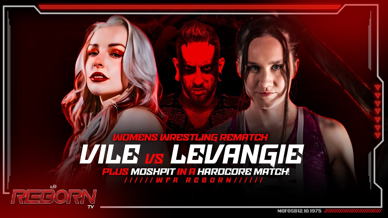Women's Wrestling Rematch: Vile Vs Shannon Levangie & A HARDCORE Match!