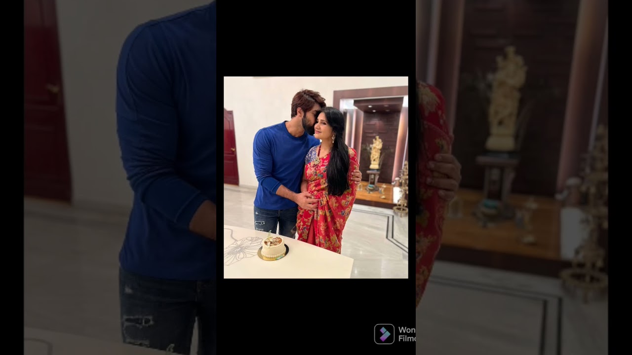 megastar Chiranjeevi daughter husband Kalyan Dev family photos