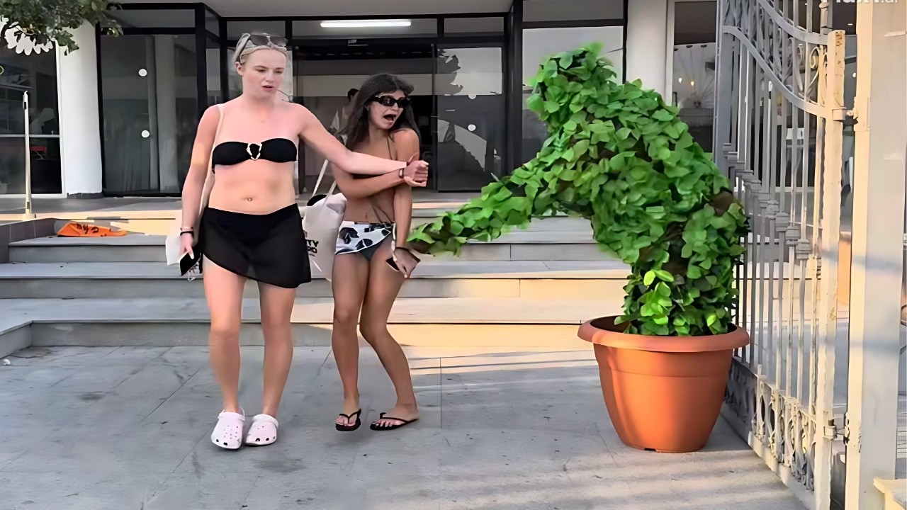 Best of Bushman Prank Compilation #516 😱 Crazy Reactions 🤣 Funny Reactions 😂 Bushman Scare Cam