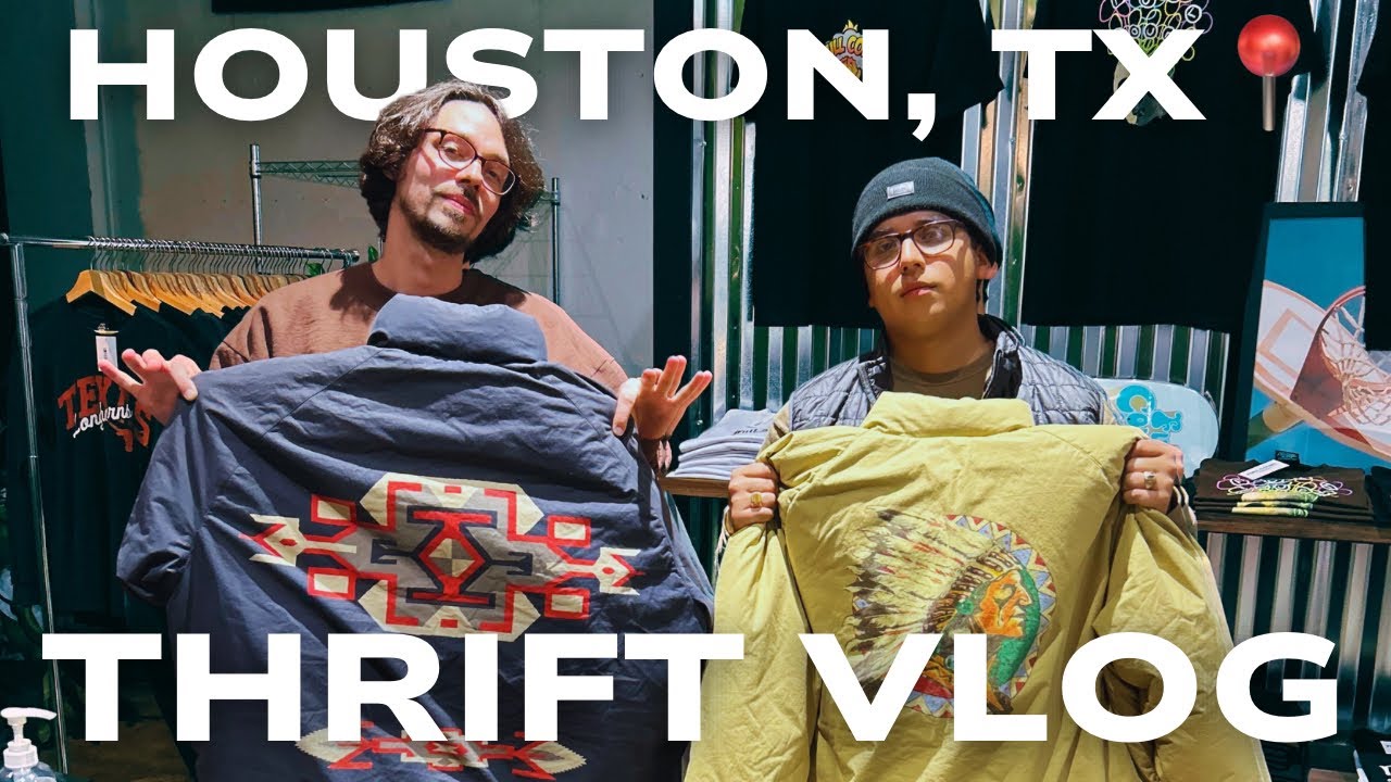Buying Vintage Clothing in Houston Tx | Thrift Vlog ep.1 | Houston Chip