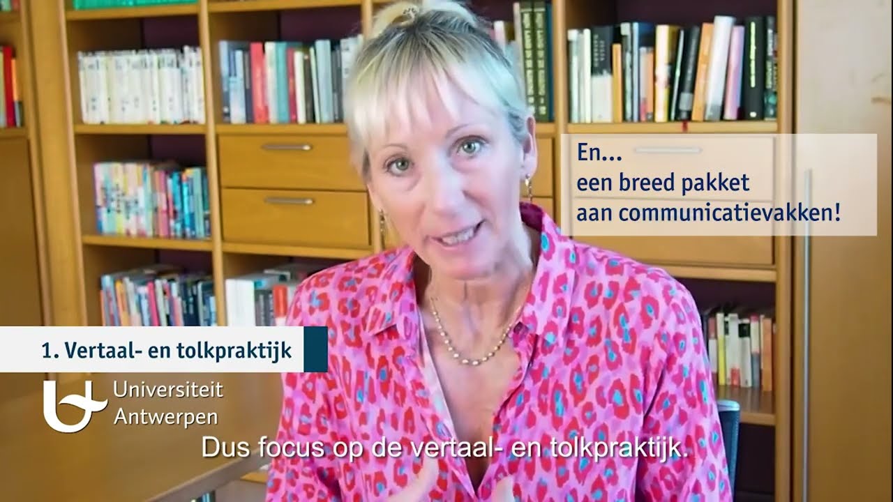 Toegepaste Taalkunde studeren aan de Universiteit Antwerpen
