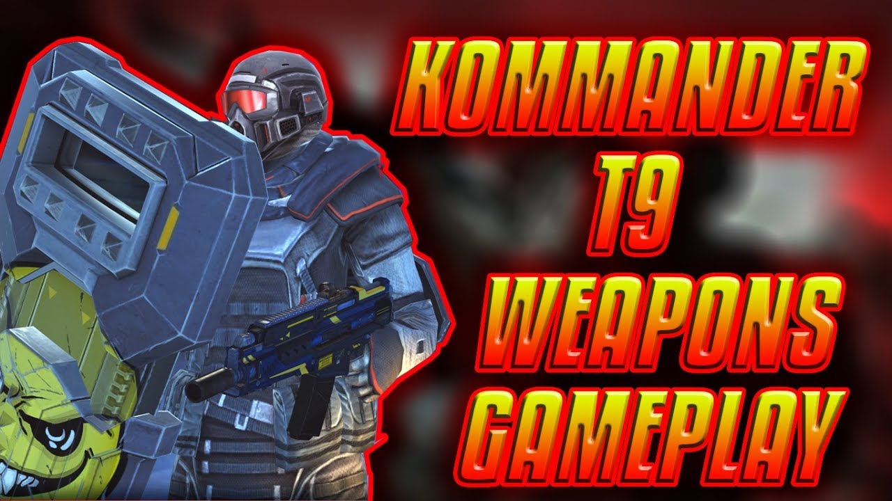 mc5- KOMMANDER PRESTIGE T9 GUN (A.E.S.T- X84) and T9 SHIELD S.P.I.K.E. GAMEPLAY PART #2
