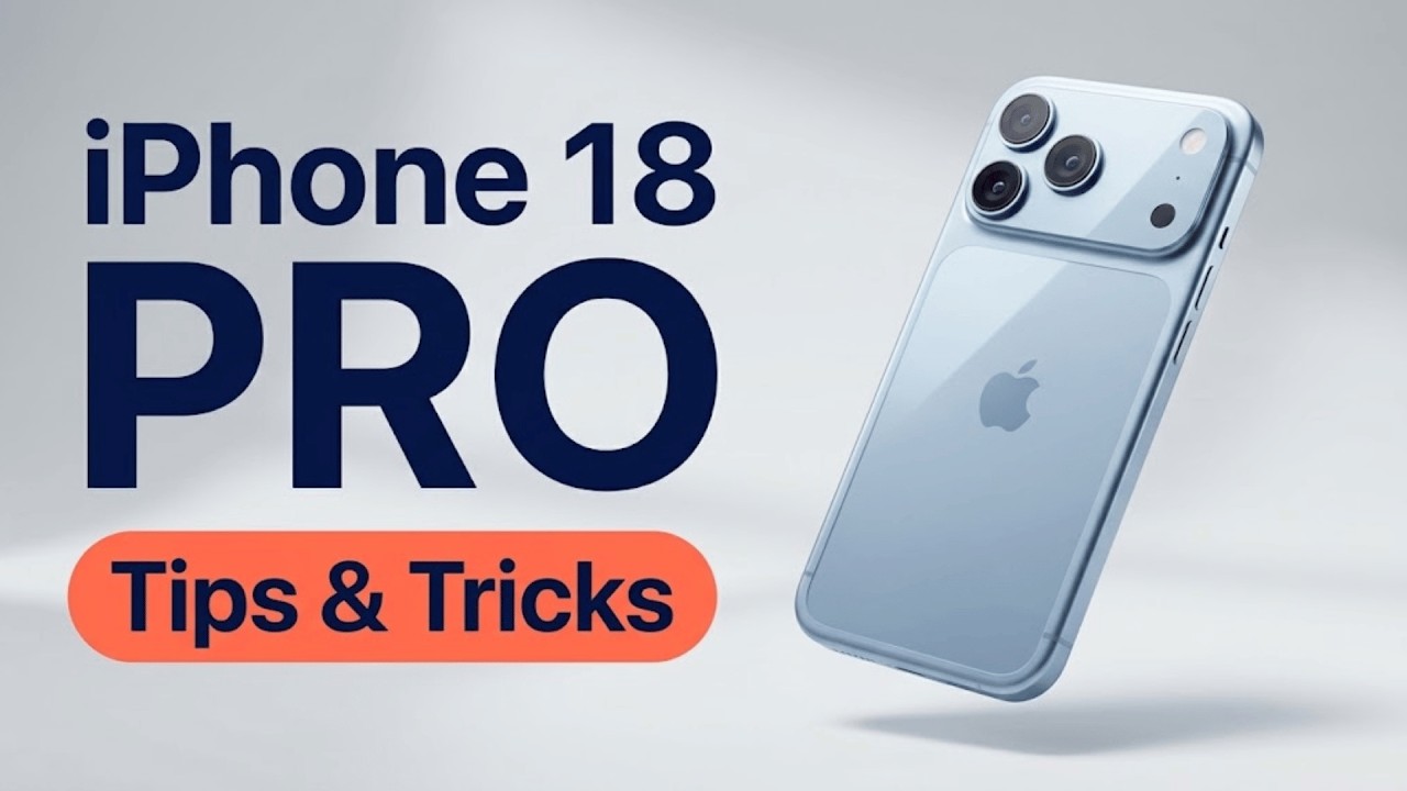 iPhone 18 Pro Max - 25+ Tips & Tricks!