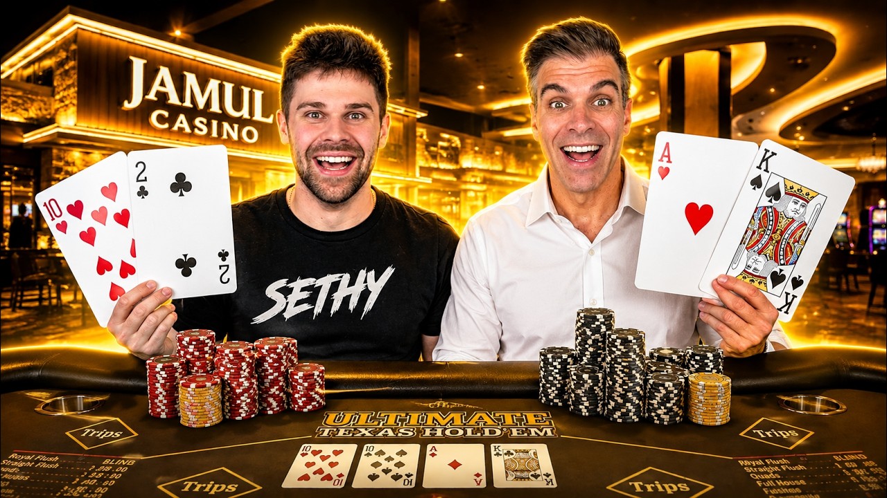 КТО лучший в Ultimate Texas Hold'em? Brandon против Sethy