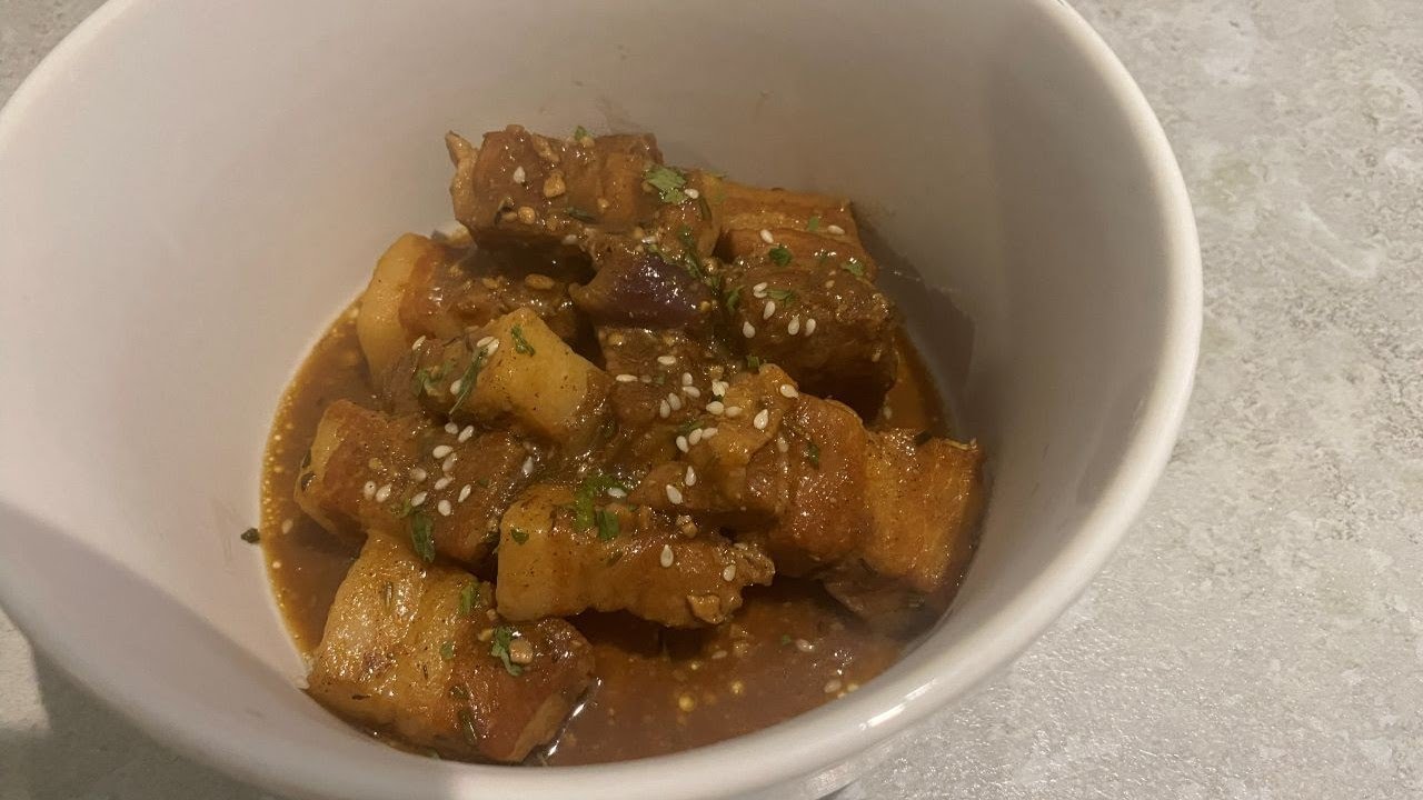 Braised Pork Belly - One of my favourite Keto friendly recipes