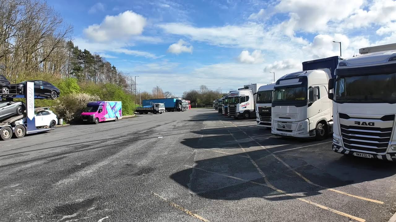 HGV Drivers Interview @Michael Woods Services Northbound,10th Mar 2026.