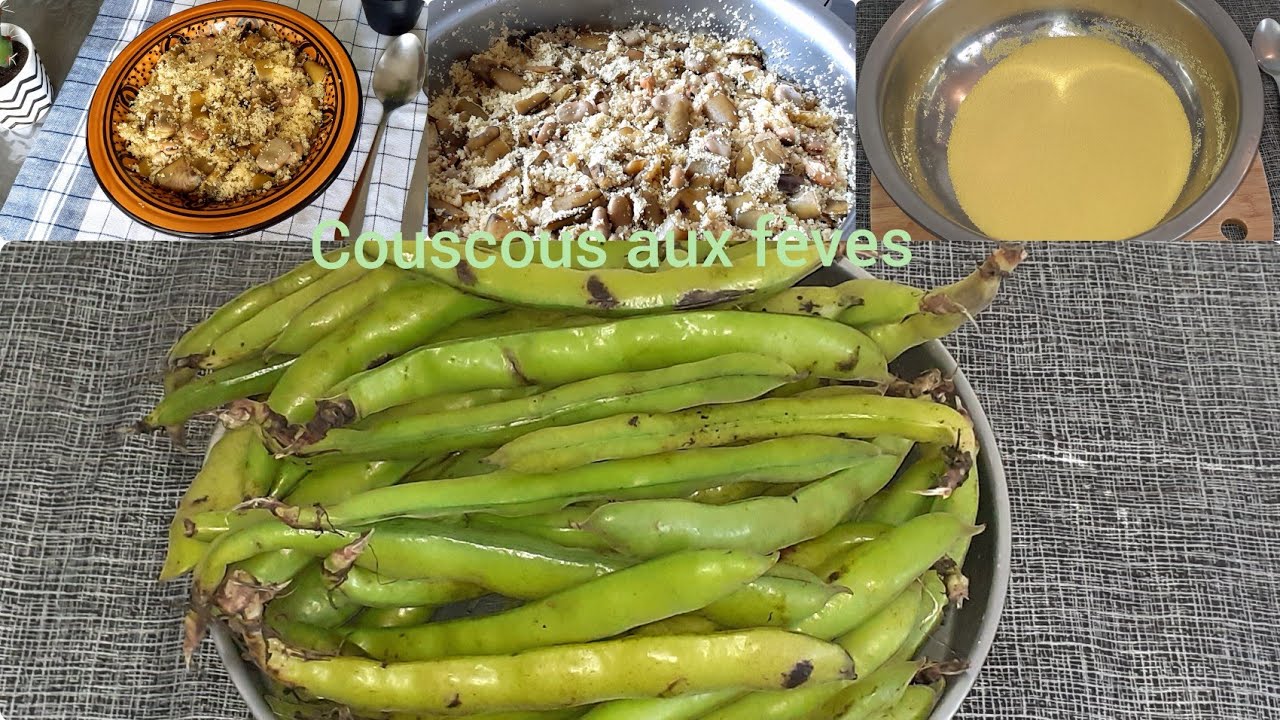Couscous kabyle aux fèves 🤩💖👌