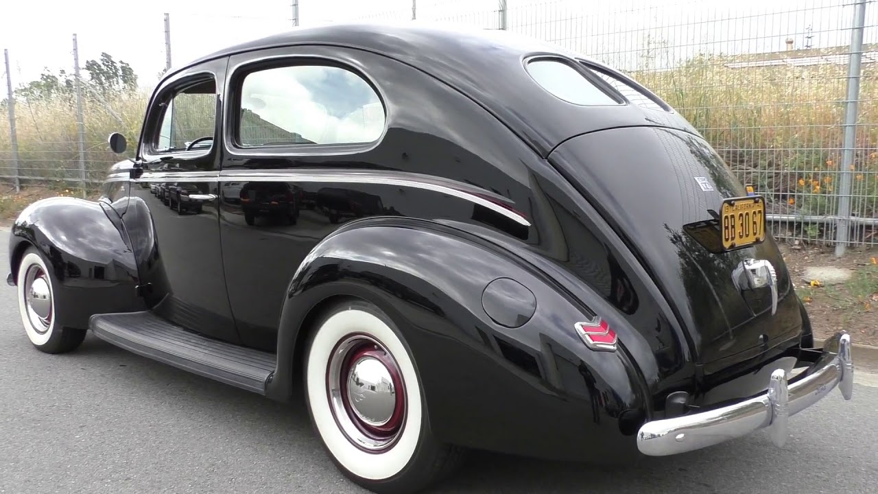 1940 Ford Tudor Slantback Retro-Rod Hopped-Up Flathead C4 (SOLD)