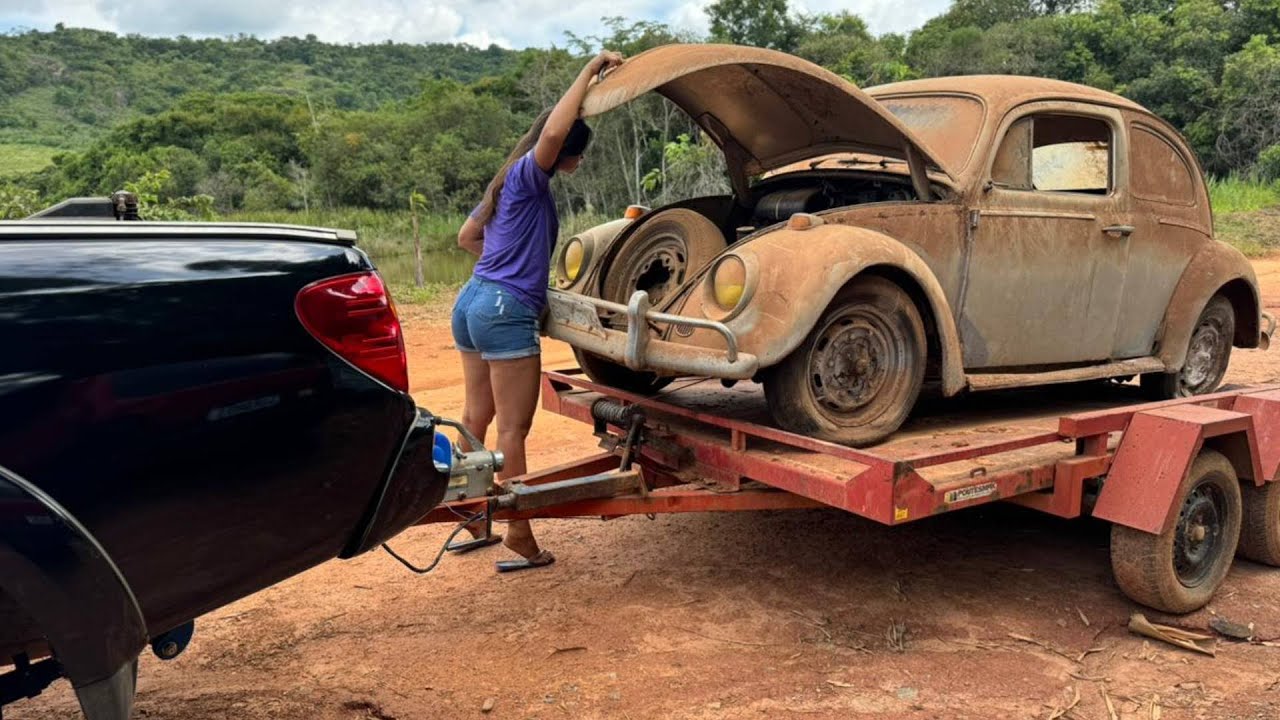 Depois de 20 anos será que o Motor Funciona? Fusca 1970