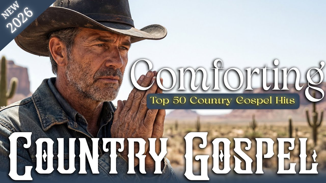 【𝑷𝑳𝑨𝒀𝑳𝑰𝑺𝑻】Relaxing & Soothing Classic Country Gospel 🤠🌾 Country Gospel Hymns With Lyric