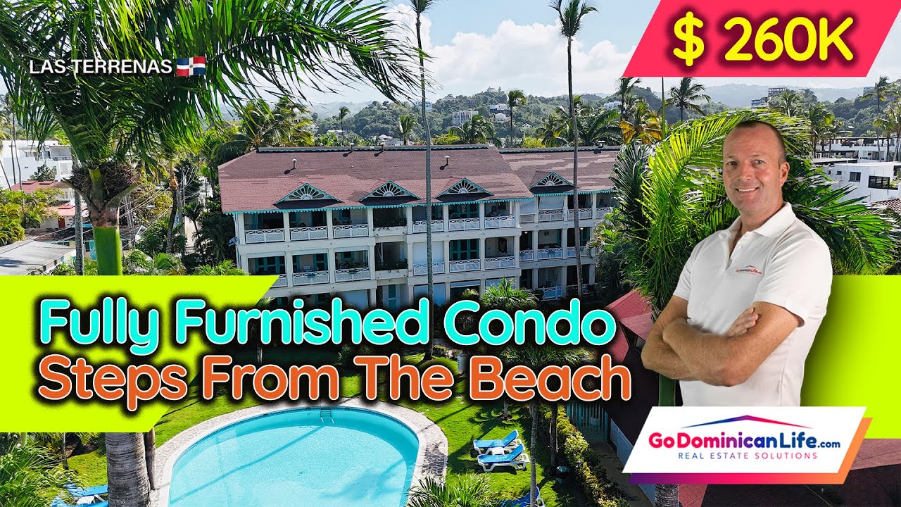 LAS TERRENAS BEACHFRONT CONDO – Renovated with Ocean Views | Real Estate Solutions