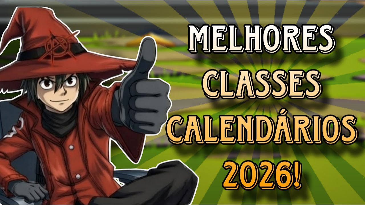 [AQW] AS MELHORES CLASSES DE CALENDÁRIO PARA OBTER EM 2026!!!