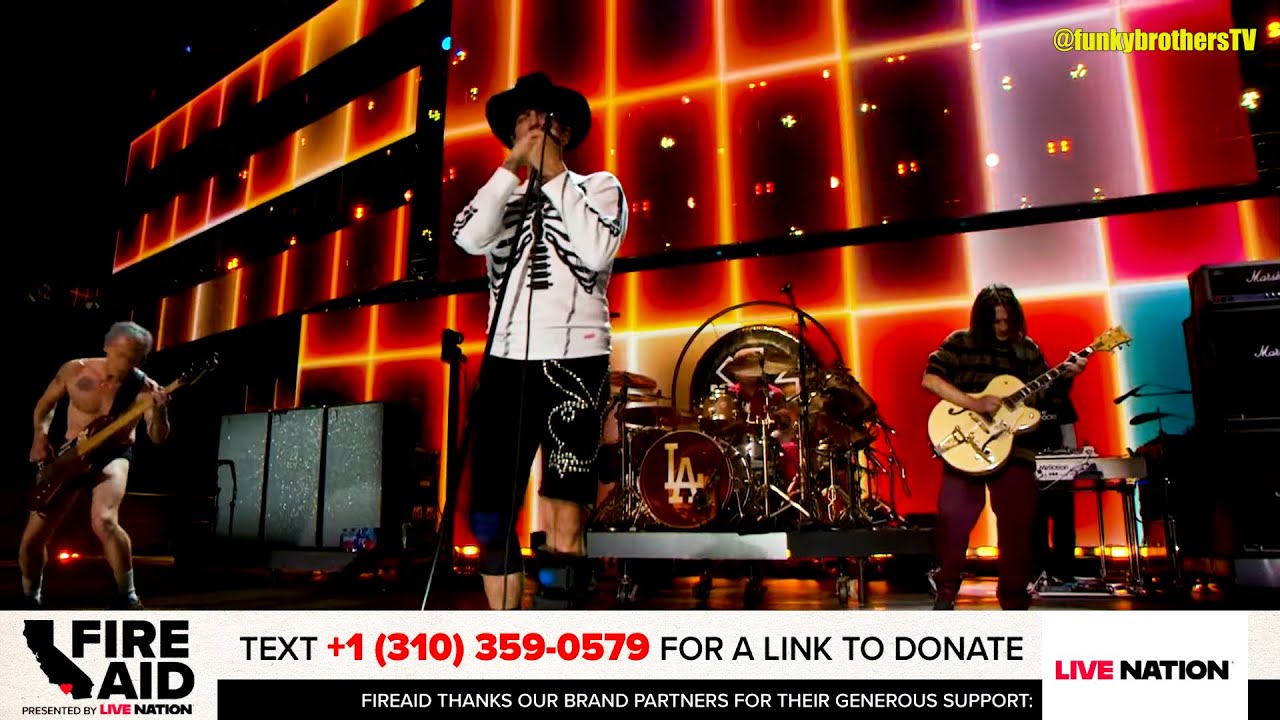 Red Hot Chili Peppers - Californication LIVE at FireAid Benefit Concert 2025