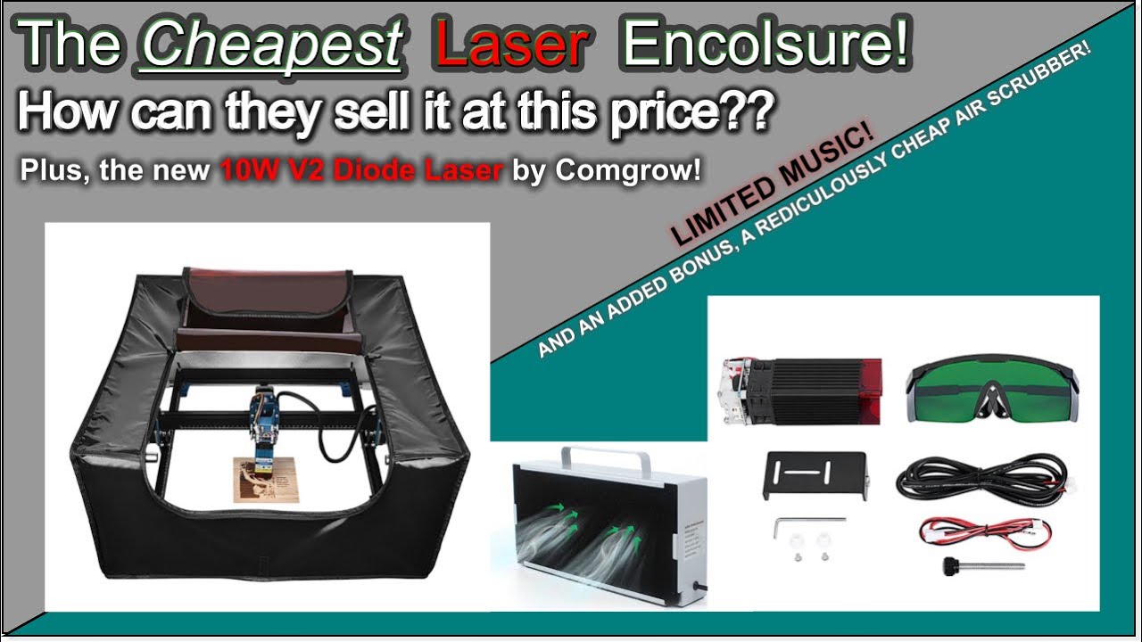 ℹ️ The Cheapest Laser Enclosure on the Market Today!