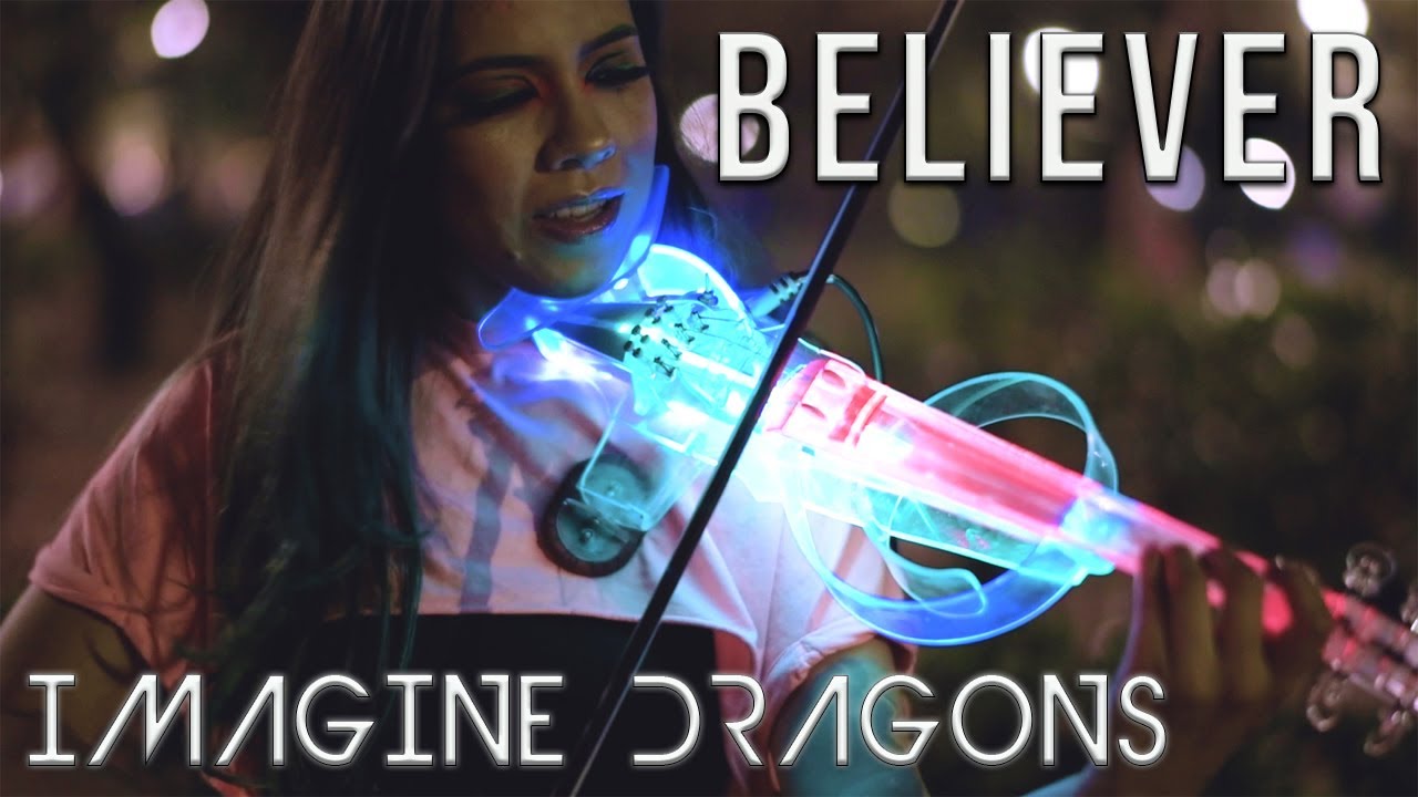 Imagine Dragons - Believer | BEATBOX & VIOLIN by Renata García (loop pedal cover)