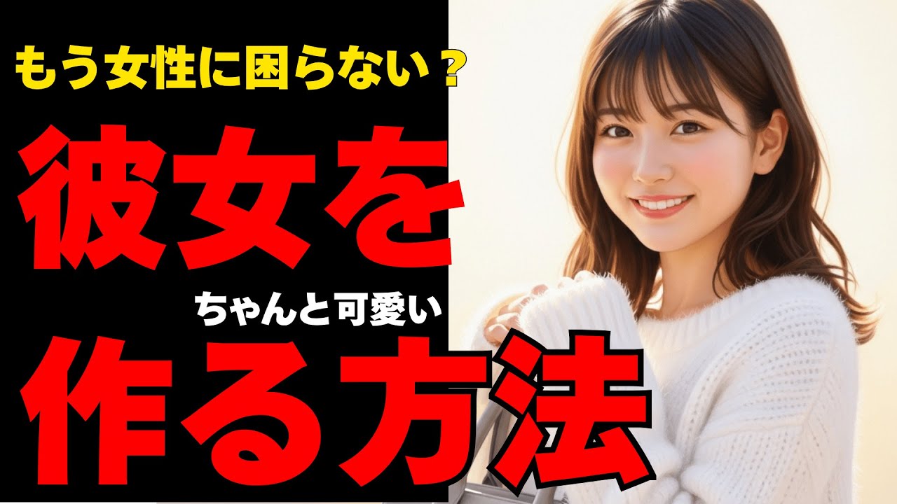 【完全版】すぐに彼女を作る方法を&ldquo;全部&rdquo;教えます。