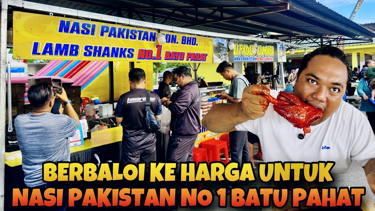 VIRAL‼️MAAF‼️AKU REVIEW JUJUR UNTUK NASI PAKISTAN LAMB SHANKS NO 1 BATU PAHAT‼️