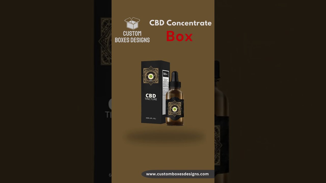 Custom CBD Concentrate Boxes  | Custom Boxes Designs #businessgrowth #sale #cbdpackaging