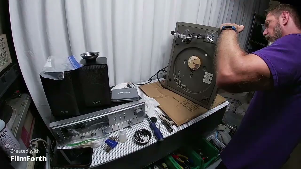 Проигрыватель виниловых пластинок Sony PS-2700 — полное обслуживание и устранение распространенны...