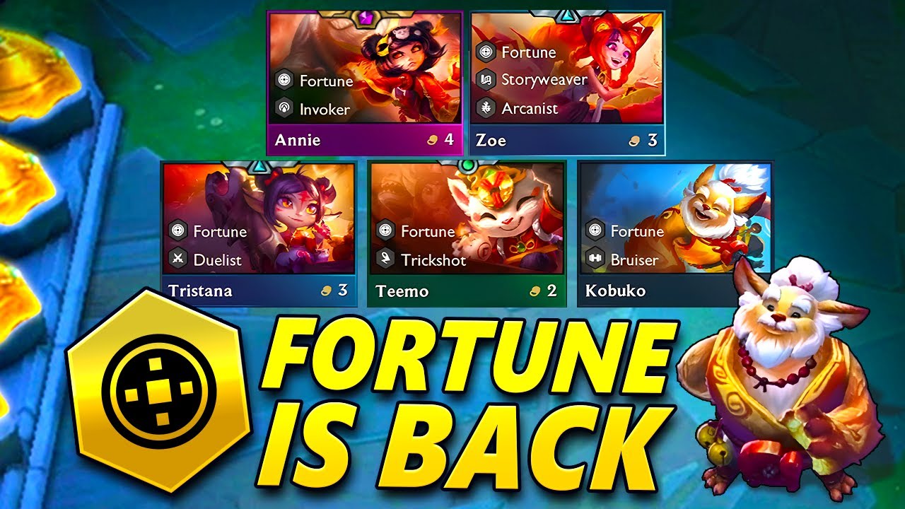 FORTUNE IS BACK IN NEW SET 11