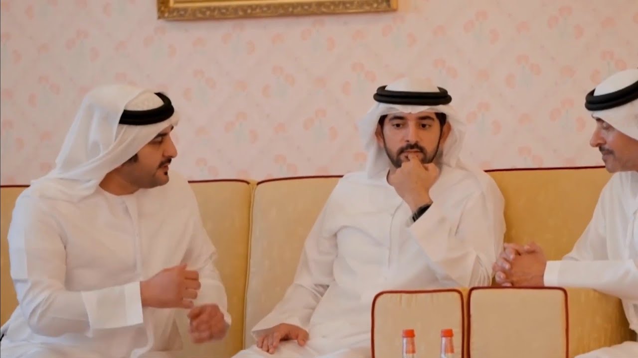 Sheikh Hamdan Fazza Dubai Crown Prince of And UAE Deputy PM Receives Sheikh Hazza Bin Zayed