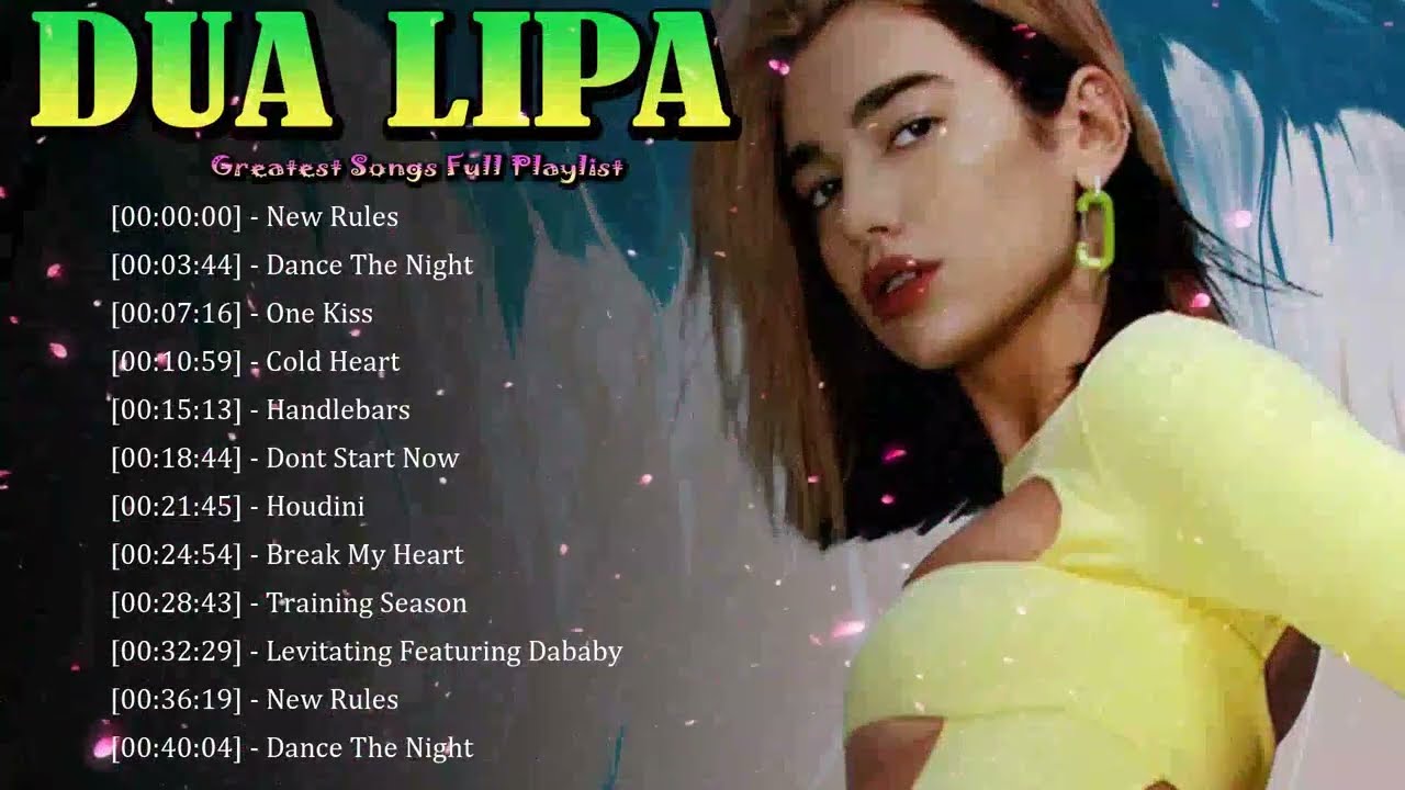 🧨 Dua Lipa - Pop fireworks powered by groove, glamour, and global appeal 🎆