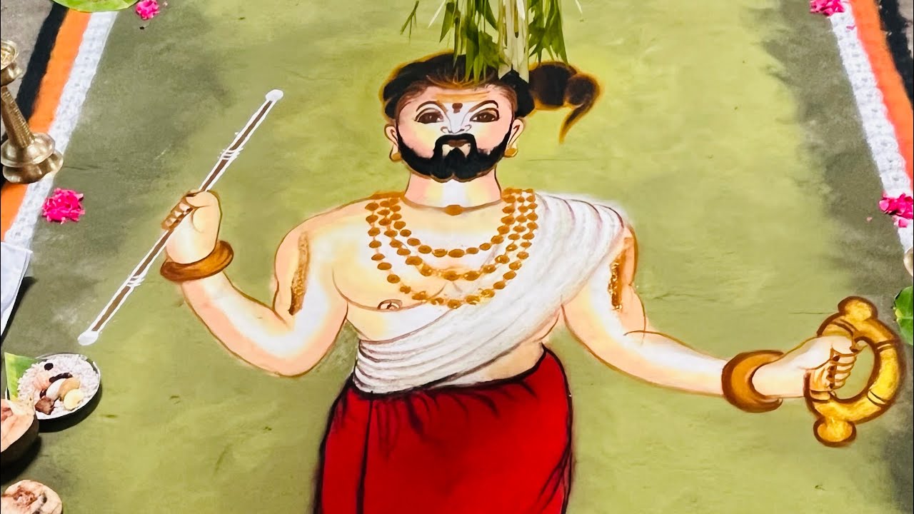 കൊളങ്ങരപറമ്പിൽ തറവാട്ടിൽ മുത്തപ്പൻമാരുടെ കളത്തിൽ വരവ് 🕉️🙏#thottampattu #kalampattu #muthappan 