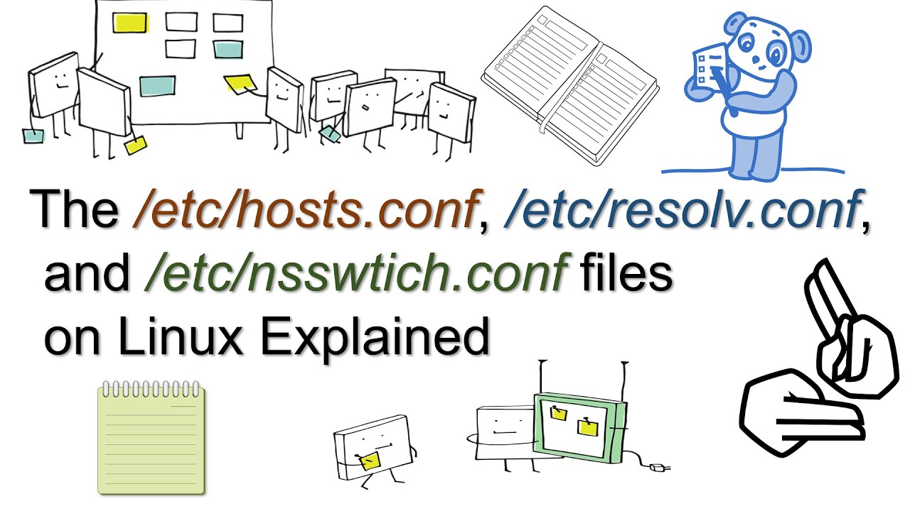 The /etc/hosts.conf, /etc/resolv.conf, and /etc/nsswtich.conf files on Linux Explained