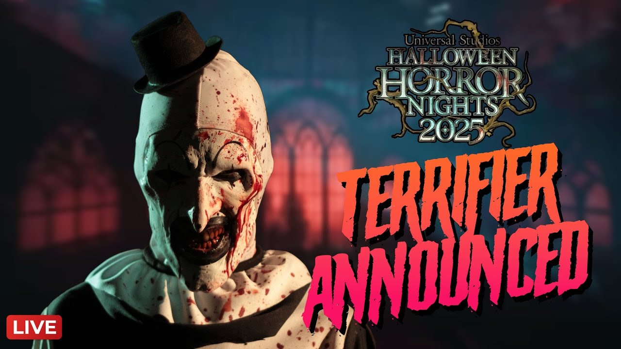 BIG ANNOUNCEMENTS for Halloween Horror Nights 2025 | Terrifier, Scarezones, Tribute Store, Plus More