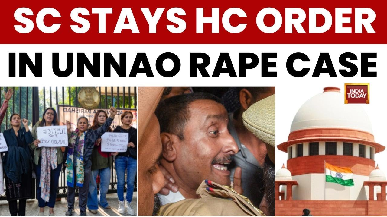 Supreme Court Stays Delhi High Court Order In Unnao Rape Case Amid Arguments Over Media Trial
