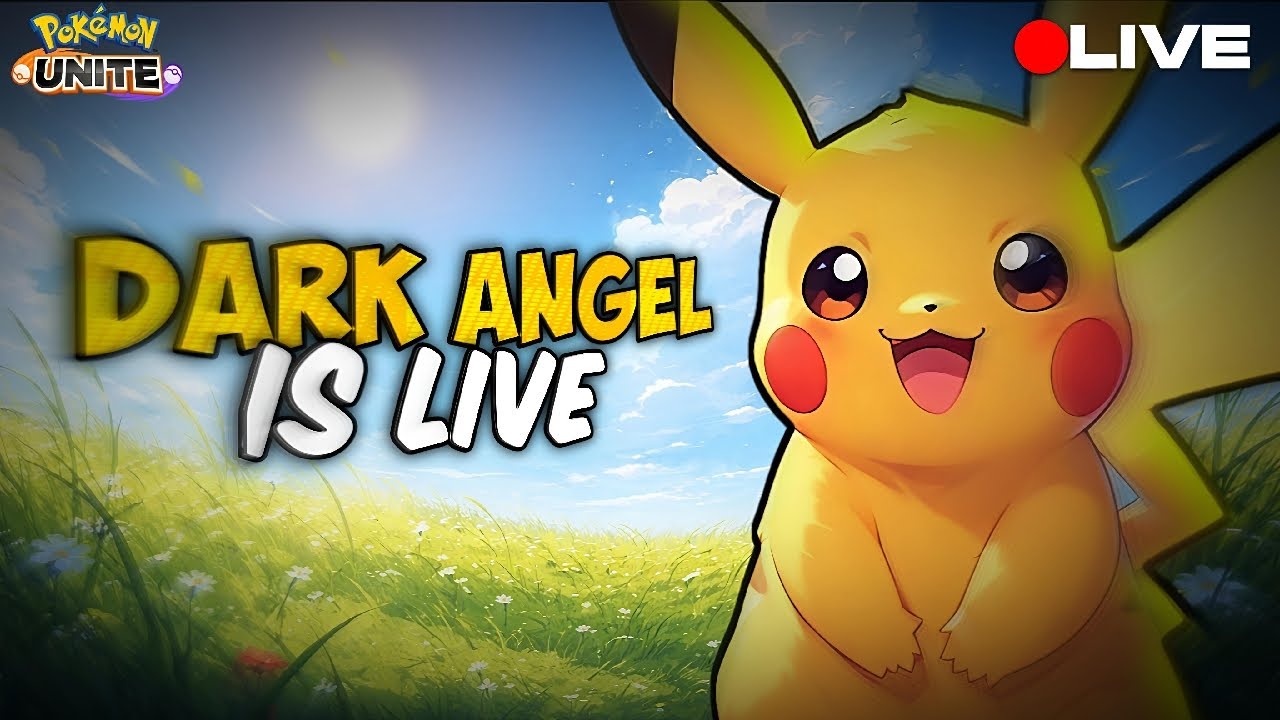 let's play Pokemon unite | Dark Angel Live #pokemonunite #live