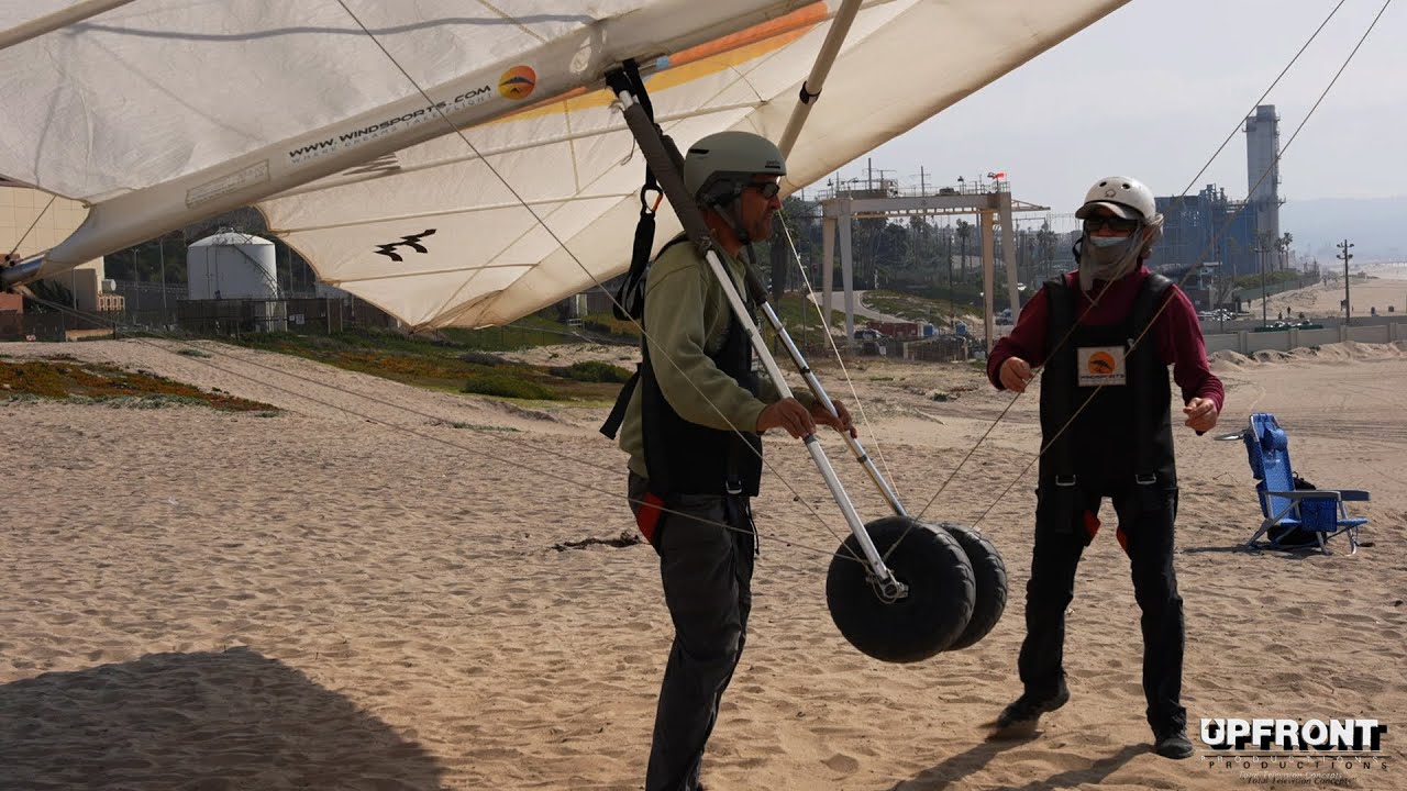 Hang Gliding School at the Beach - Windsports.com by filmmaker Keith O'Derek