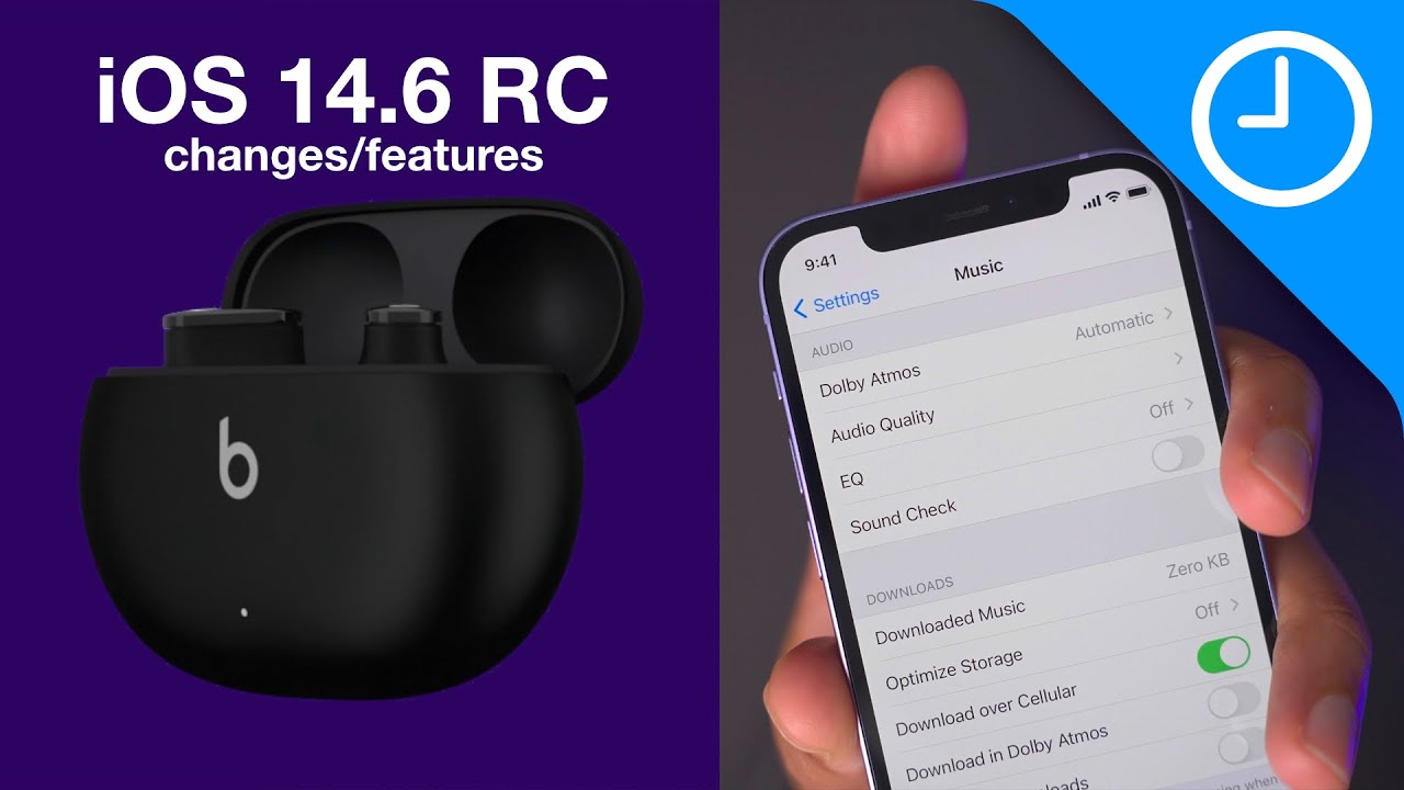 iOS 14.6 Changes / Features - Apple Music Upgrades, New Beats Studio Buds!