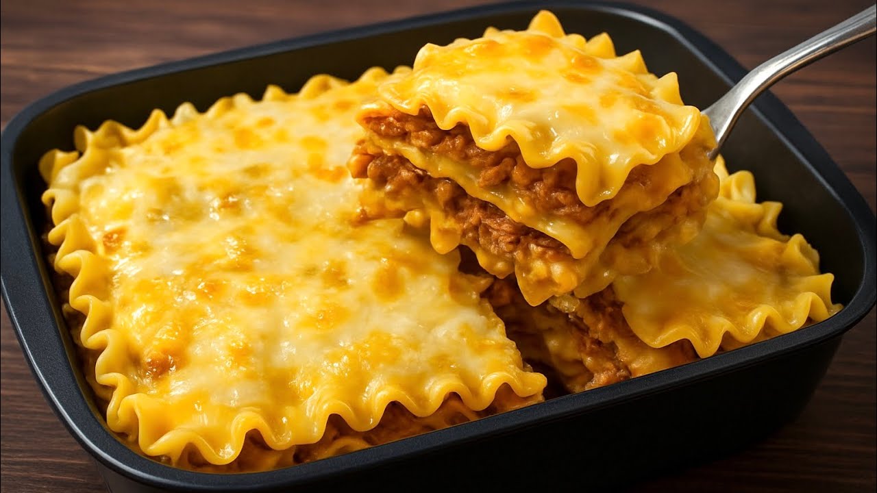 The Easiest Lasagna You’ll Ever Make! (So Cheesy & Delicious)
