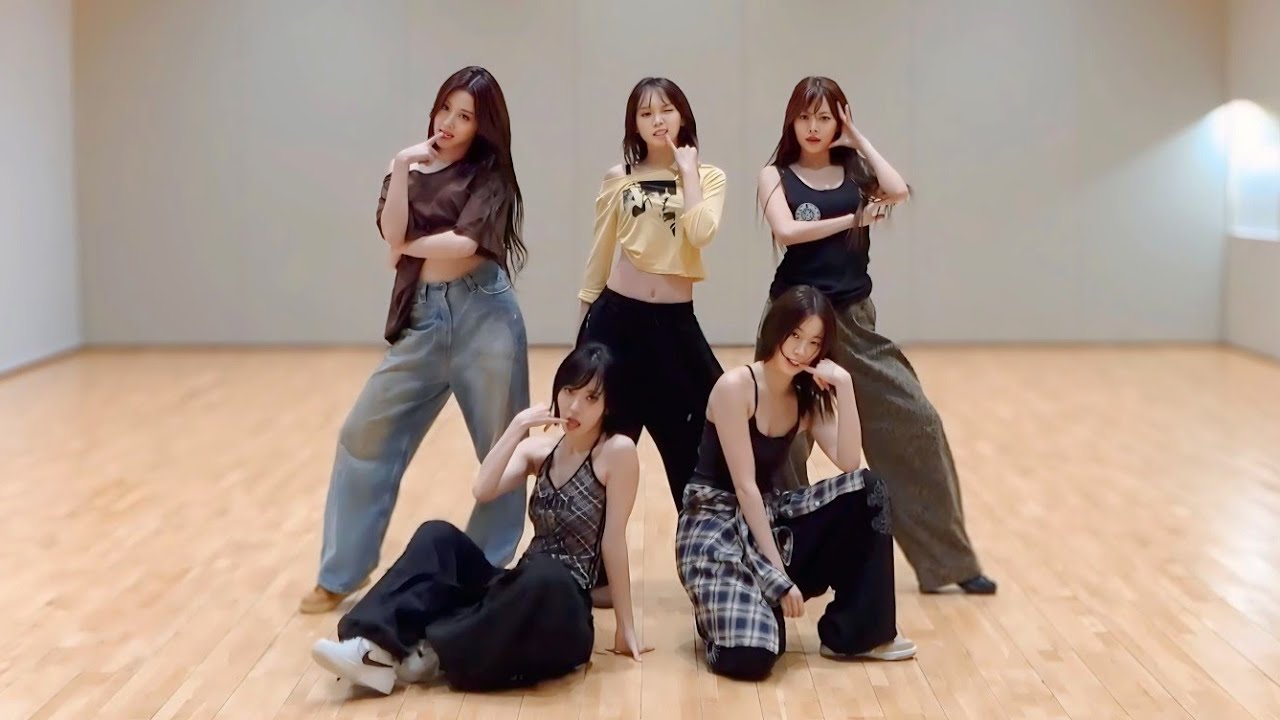 LE SSERAFIM - 'SPAGHETTI'  Dance Practice [MIRRORED]