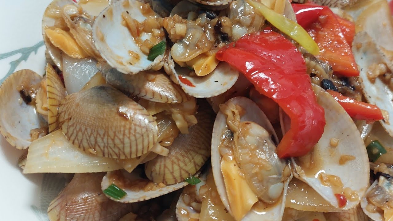 cara masak kerang batik saos tiram ala masakan hongkong resep jebolan dari resto@liyamenul