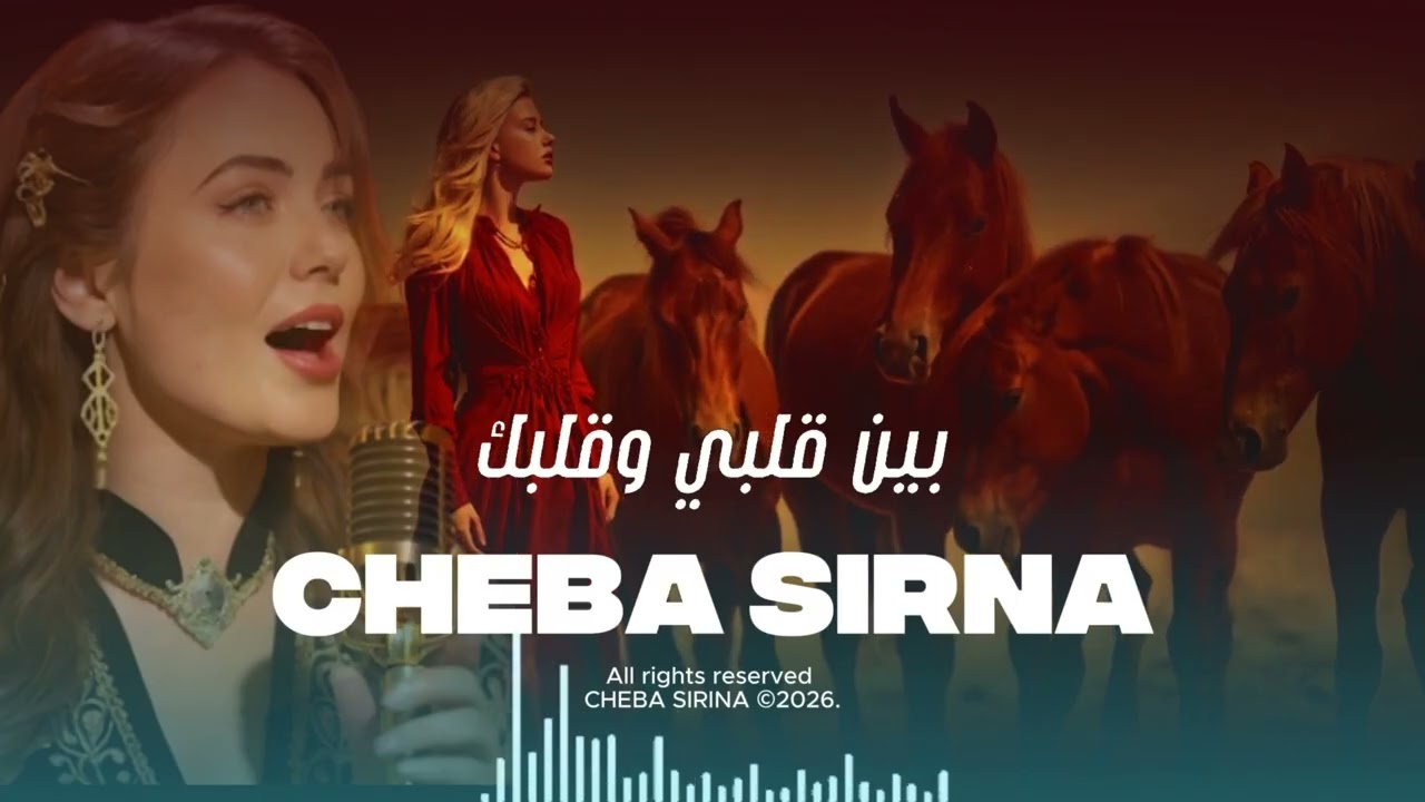 سيرينا |    بين قلبي وقلبك  | #بين_قلبي_وقلبك  |  CHEBA  SIRINA  |#SirinaMusicOfficial