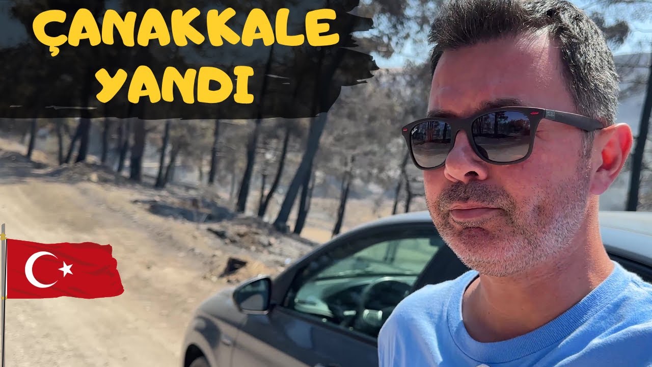 Çanakkale Alev Alev! Sarıcaeli ve Bayramiç'te Büyük Yangın!