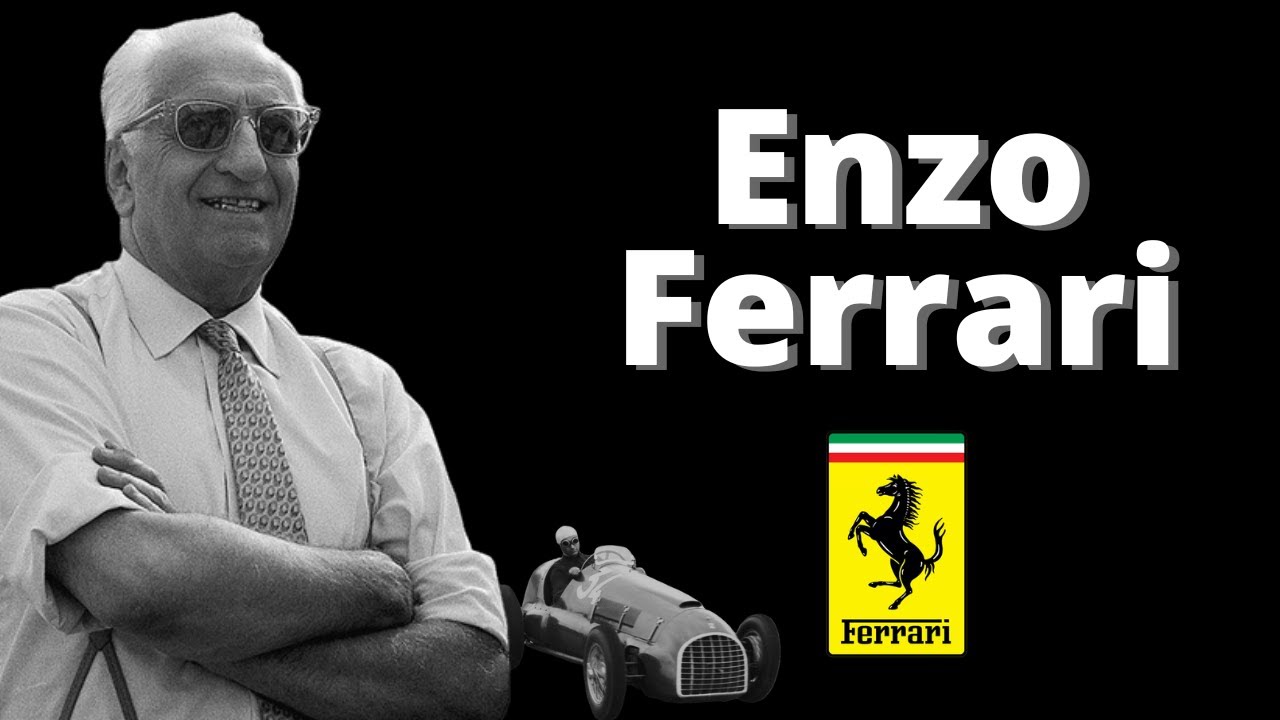 FERRARI - Początki i Historia Ferrari. Historia Przedsiębiorcy - Enzo Ferrariego