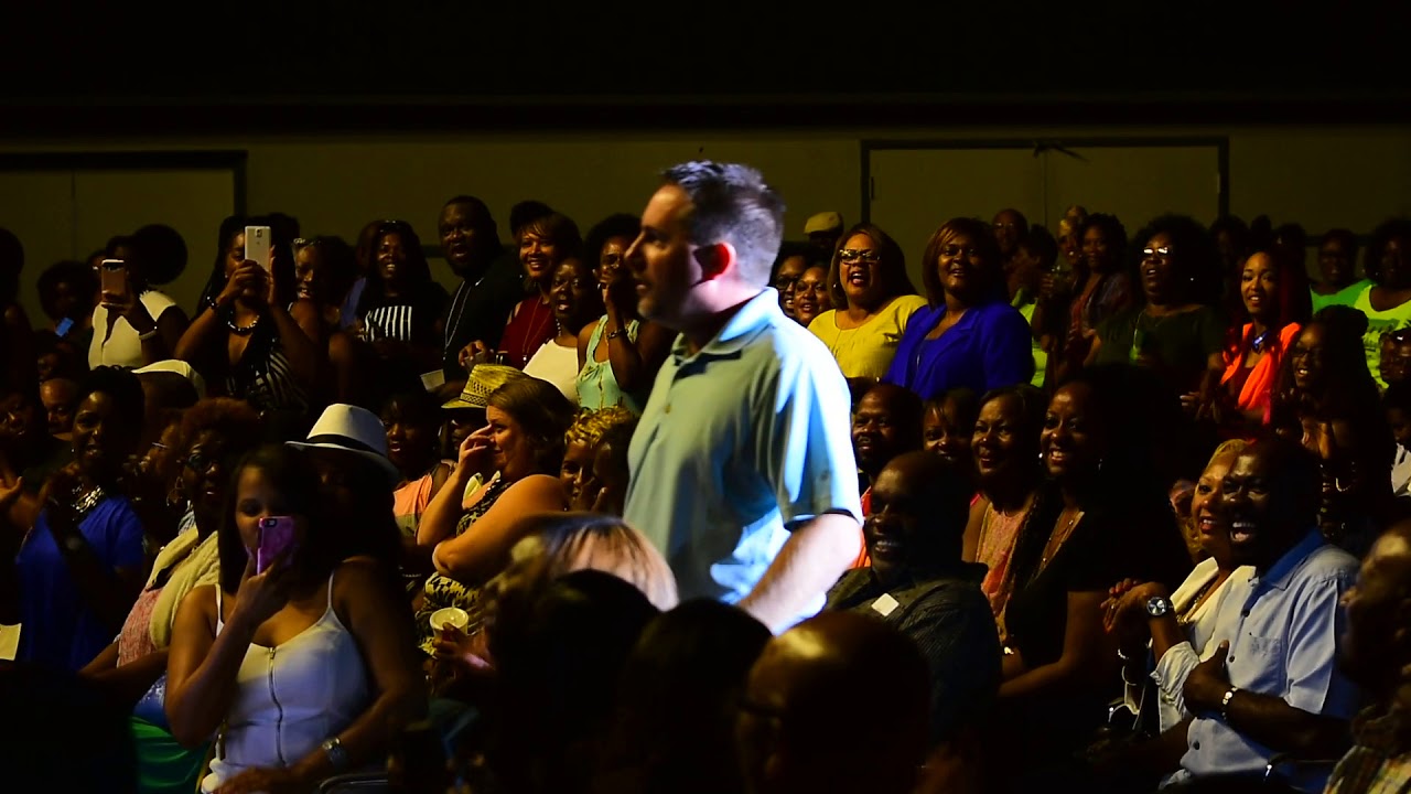 MC Lightfoot The King of Lit - Hype Up Crowd before New Edition Concert Augusta Ga