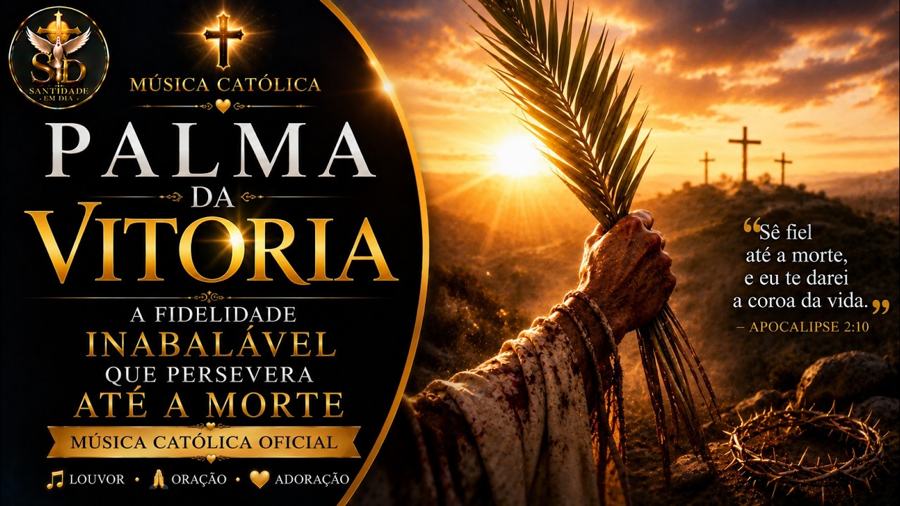 Palma da Vitória | Música Católica Sobre Fidelidade Até a Morte #louvorcatolico #feinquebravel