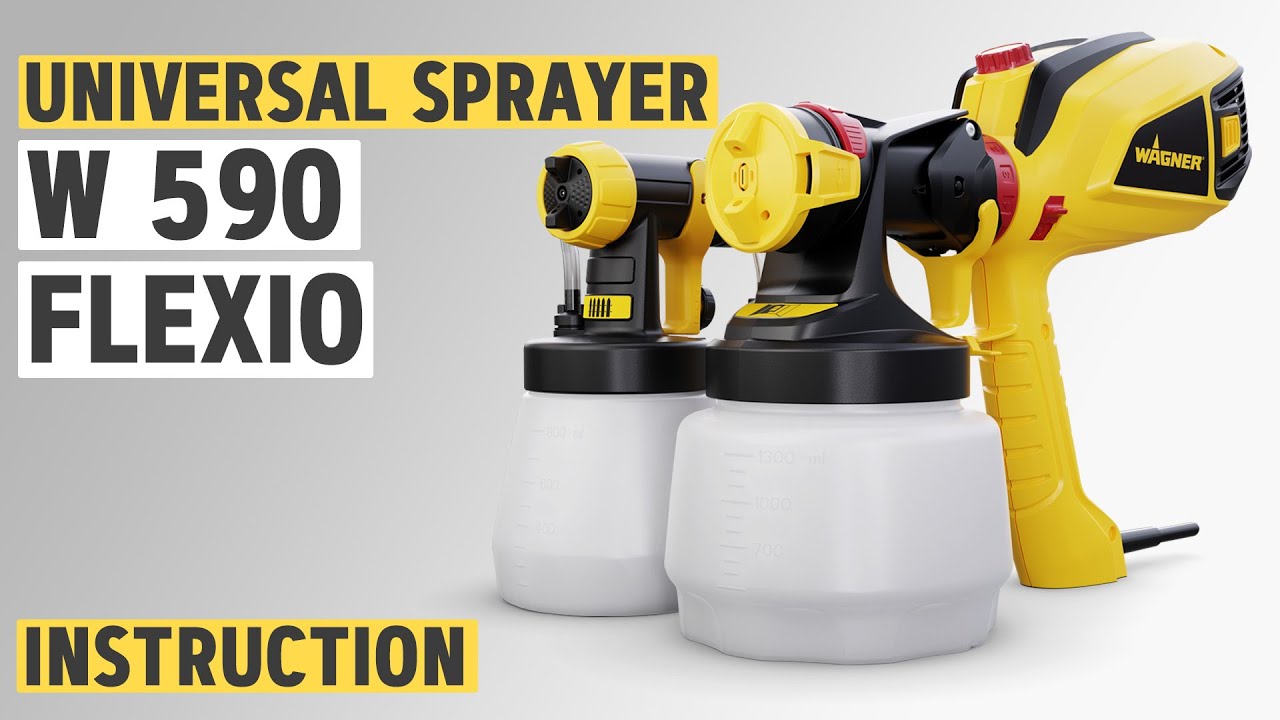 WAGNER Universal Sprayer W 590 FLEXiO | Instruction