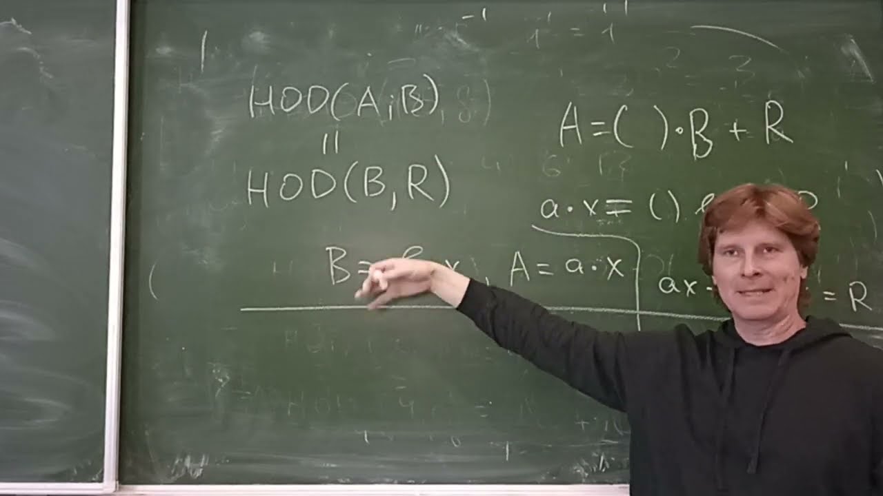 Алгоритм Евклида и НОД 21 сентября 2022 г.