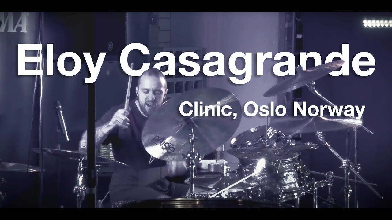 Eloy Casagrande - drum clinic