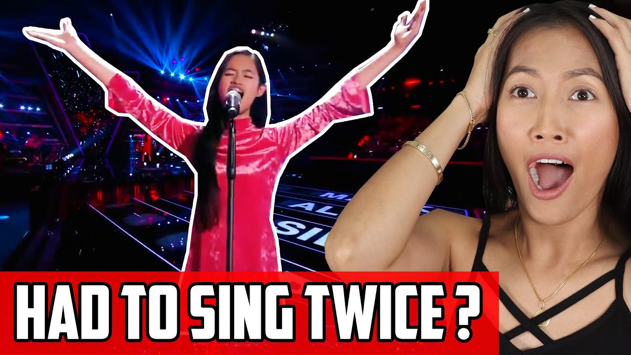 Claudia Emmanuela Santoso - Never Enough Reaction | Wow! Blind Audition On Voice of Germany!