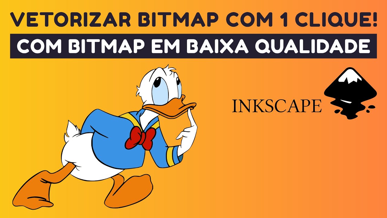 Traçar Bitmap Perfeito com Bitmap em Baixa Qualidade no Inkscape | Tutorial #11
