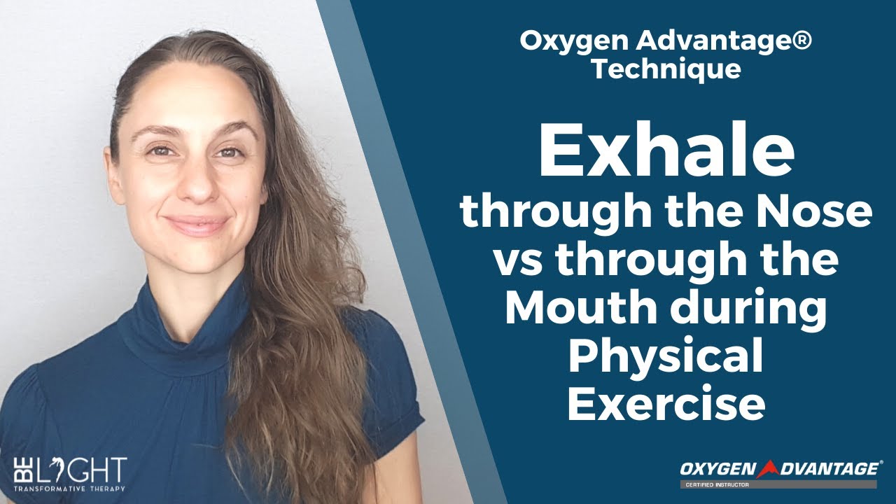 Exhaling Through the Nose vs the Mouth During Exercise - Nasal Breathing and Athletic Performance
